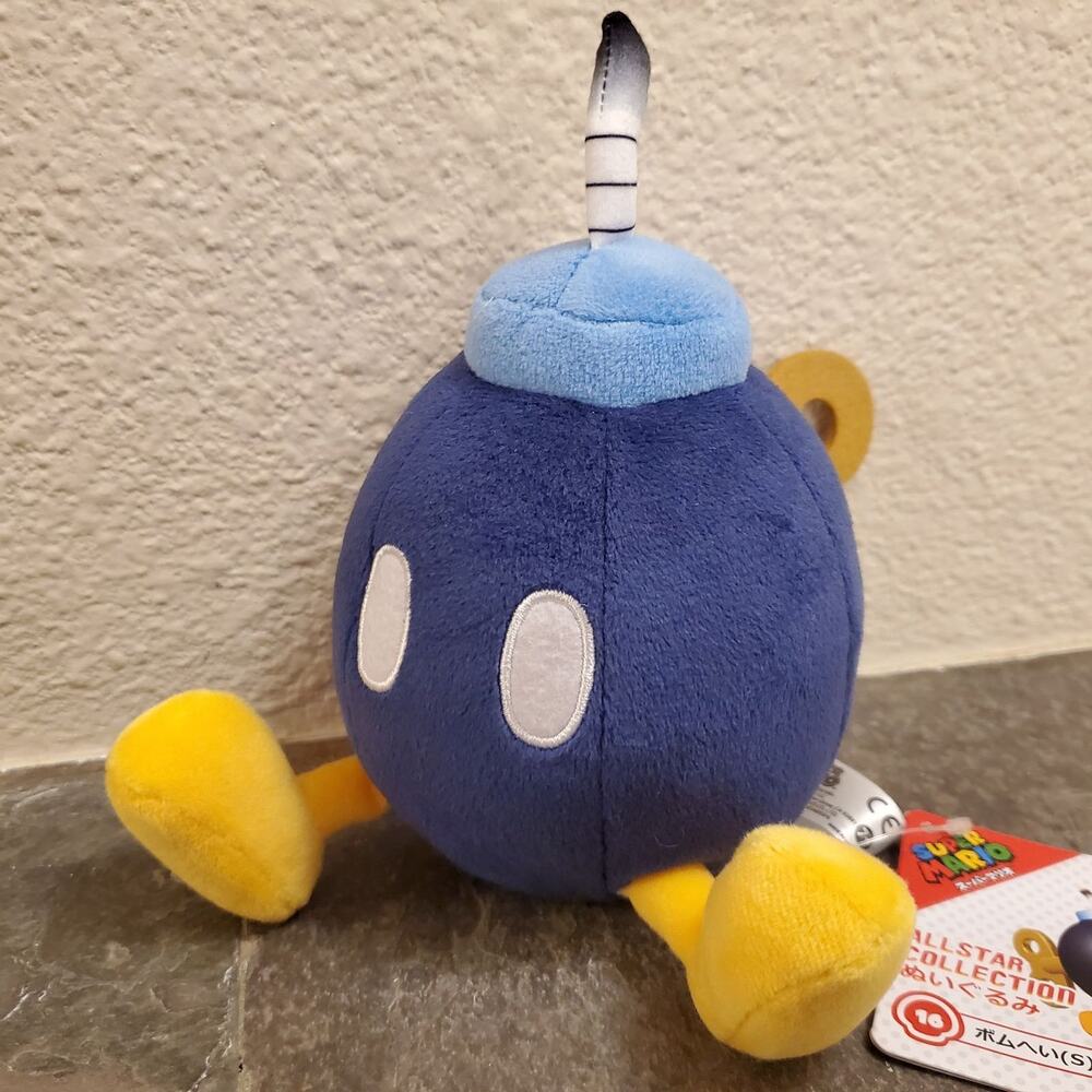 Plush - Bob-omb 6-inch (NEW) - Super Mario - Nintendo
